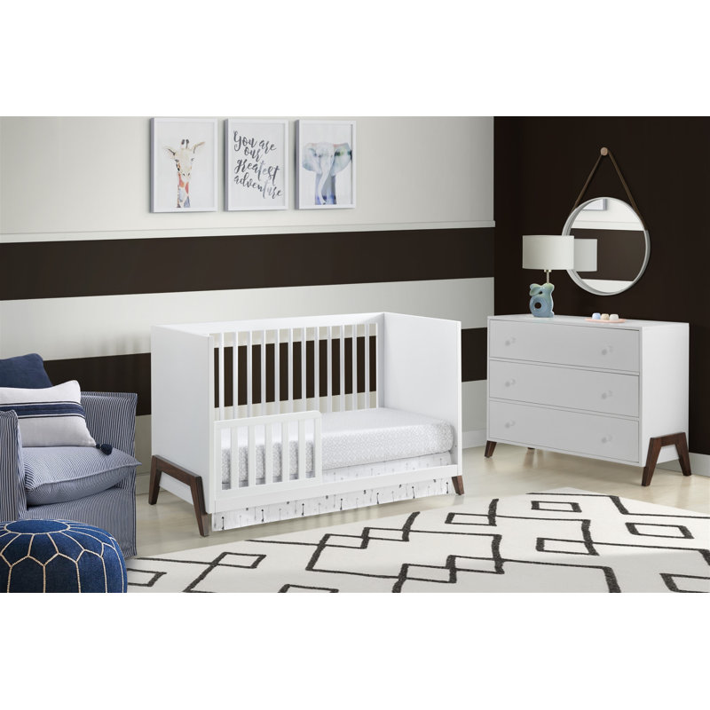 White modern baby crib hotsell